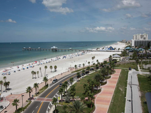 Great Bay View, 2.5 blocks to Clearwater Beach